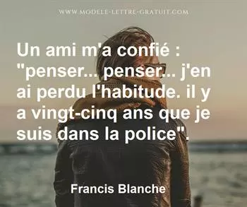 Citation de Francis Blanche