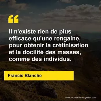 Citation Francis Blanche