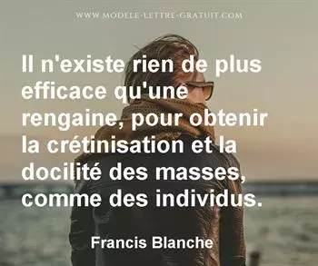 Citation de Francis Blanche