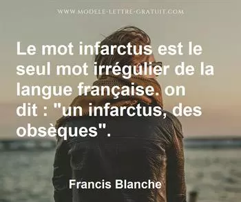 Citation de Francis Blanche
