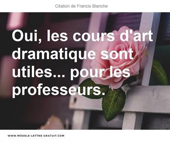 Citations Francis Blanche
