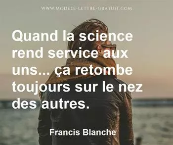 Citation de Francis Blanche