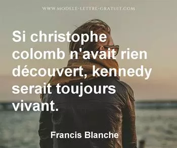 Citation de Francis Blanche