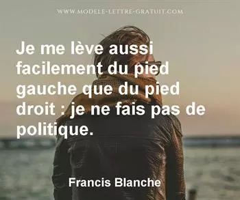 Citation de Francis Blanche