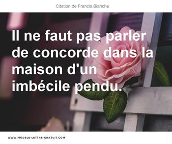 Citations Francis Blanche