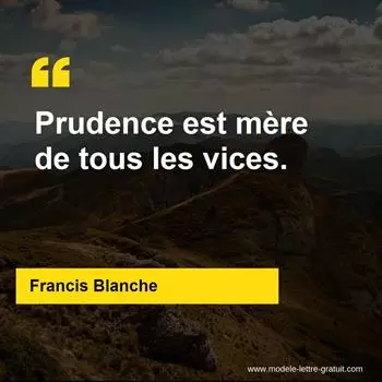Citation Francis Blanche