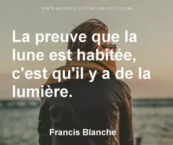 Citation de Francis Blanche