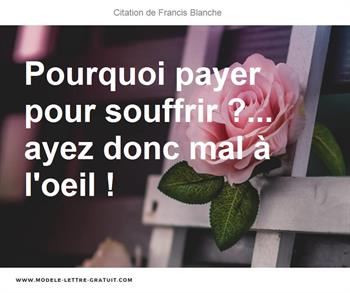 Citations Francis Blanche