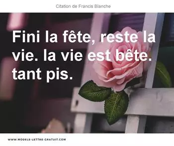 Citations Francis Blanche