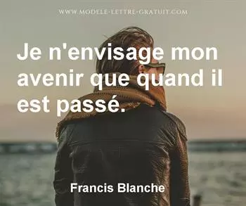 Citation de Francis Blanche