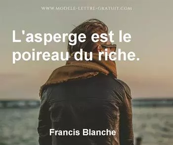 Citation de Francis Blanche