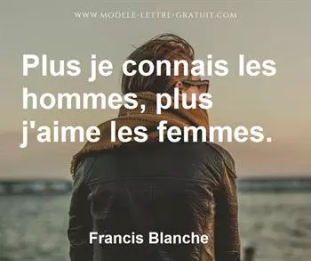 Citation de Francis Blanche