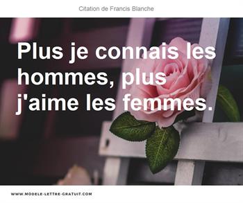 Citations Francis Blanche