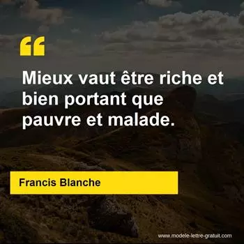 Citation Francis Blanche
