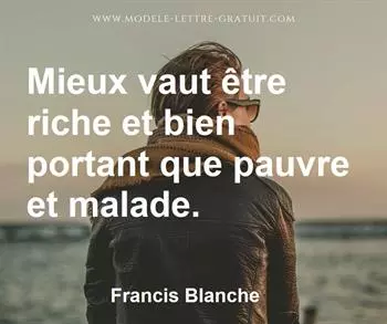 Citation de Francis Blanche