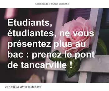 Citations Francis Blanche
