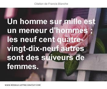 Citations Francis Blanche