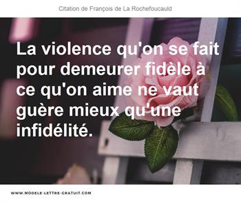 Citations François de La Rochefoucauld