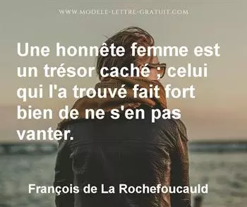 Citation de François de La Rochefoucauld
