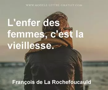 Citation de François de La Rochefoucauld