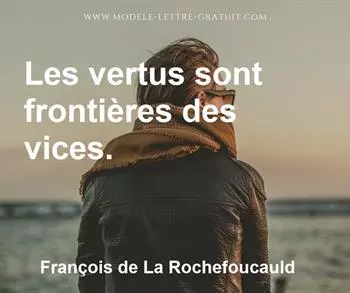 Citation de François de La Rochefoucauld