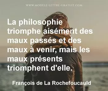 Citation de François de La Rochefoucauld