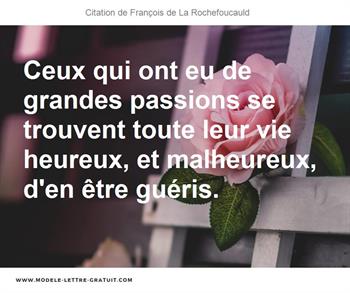 Citations François de La Rochefoucauld