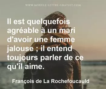 Citation de François de La Rochefoucauld
