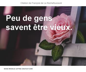 Citations François de La Rochefoucauld