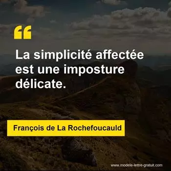 Citation François de La Rochefoucauld