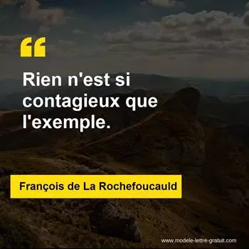 Citation François de La Rochefoucauld