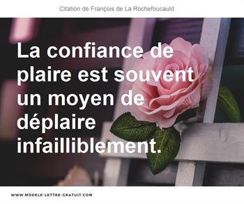 Citations François de La Rochefoucauld