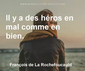 Citation de François de La Rochefoucauld