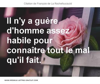 Citations François de La Rochefoucauld