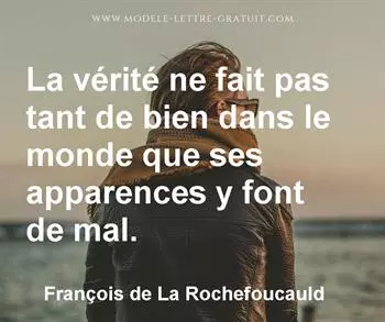 Citation de François de La Rochefoucauld