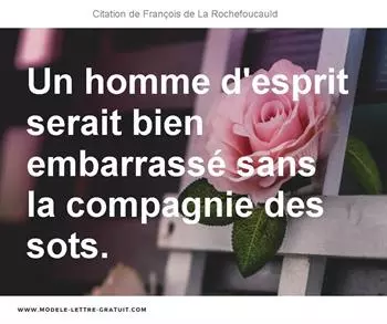 Citations François de La Rochefoucauld