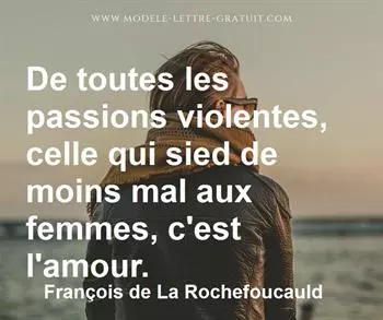 Citation de François de La Rochefoucauld