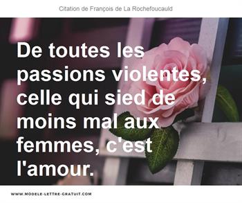 Citations François de La Rochefoucauld