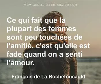 Citation de François de La Rochefoucauld
