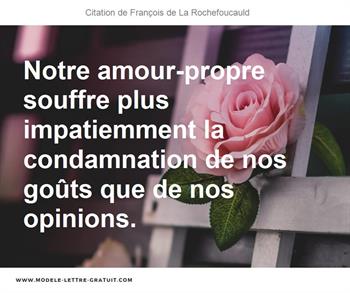 Citations François de La Rochefoucauld