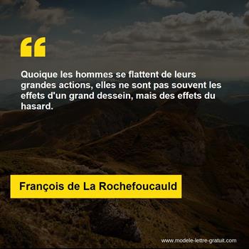 Citation de François de La Rochefoucauld