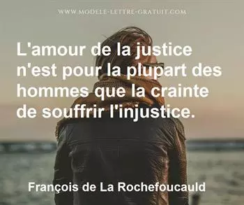 Citation de François de La Rochefoucauld