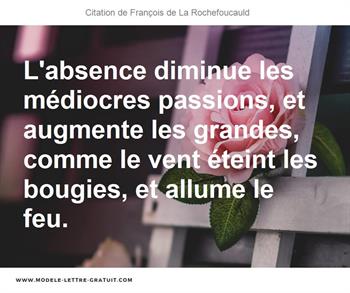 Citations François de La Rochefoucauld