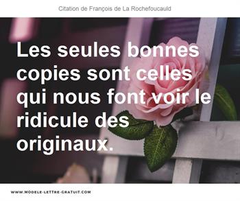 Citations François de La Rochefoucauld