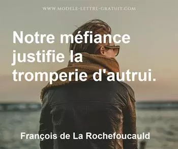Citation de François de La Rochefoucauld