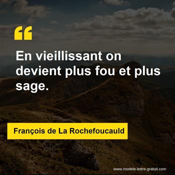 Citation de François de La Rochefoucauld