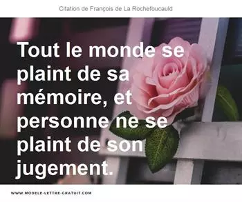 Citations François de La Rochefoucauld