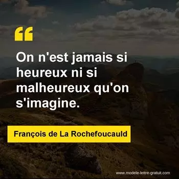 Citation François de La Rochefoucauld