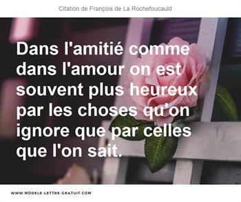 Citations François de La Rochefoucauld