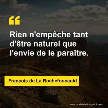 Citation François de La Rochefoucauld